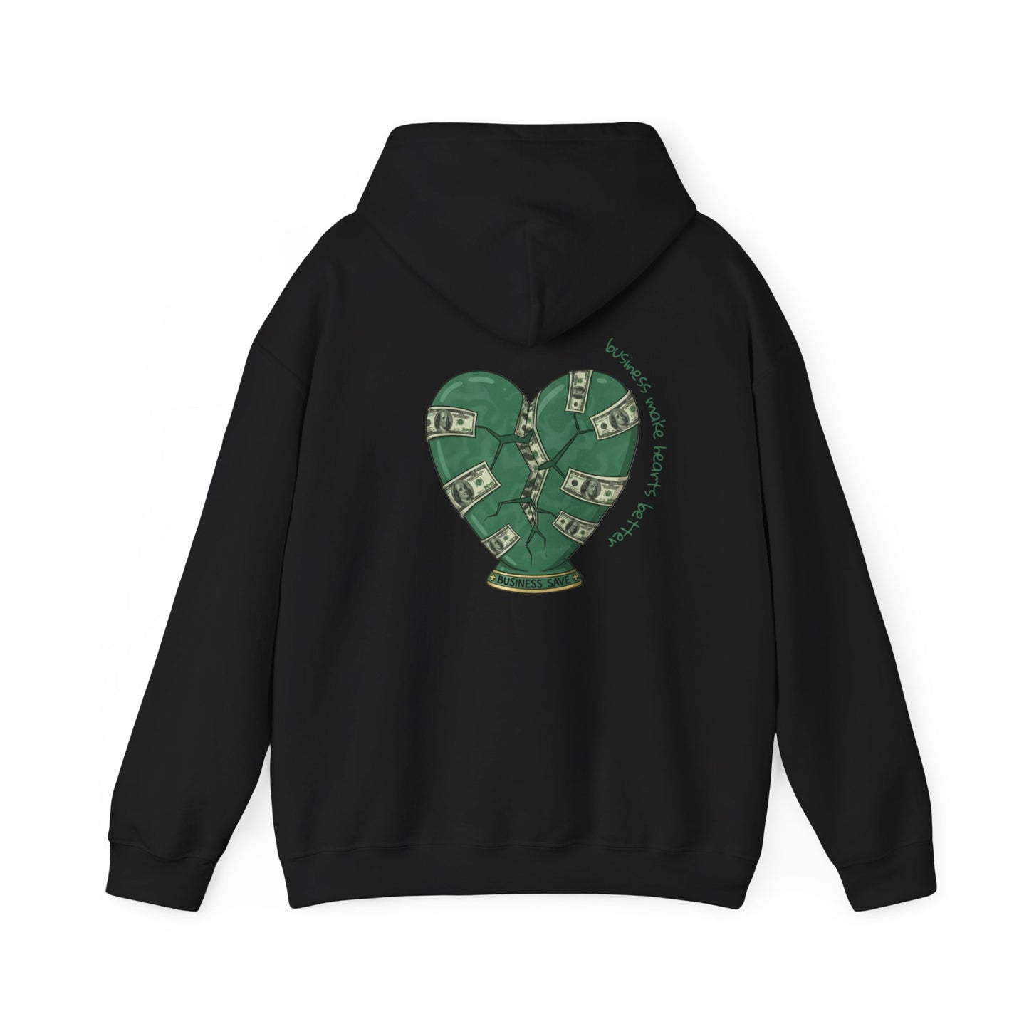 Pull Green Hearts Dollars